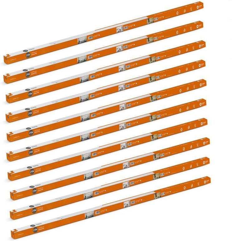orient electric Grace Pro 6500K Square 24W Batten,Highly Efficient & Surge Protection,Pack of 10 24 W 110 cm Tube Light-picture-33