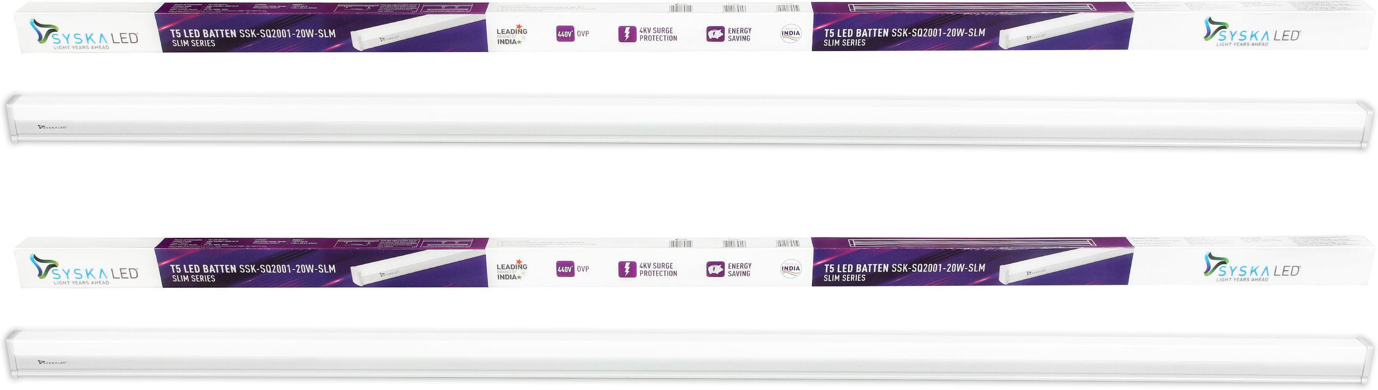 syska SSK-SQ2001-20W-SLM 20 W 118 cm Tube Light-picture-32
