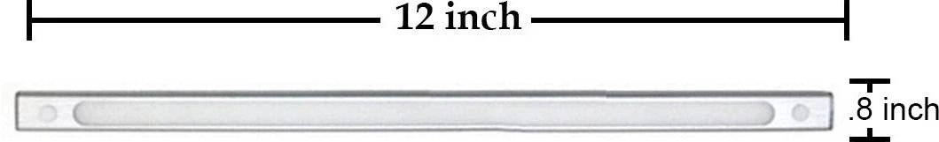 vibunt led / Cabinet Light cool white (without sensor ) 4w 1feet (12) Tube light 4 W 2 cm Tube Light-picture-23