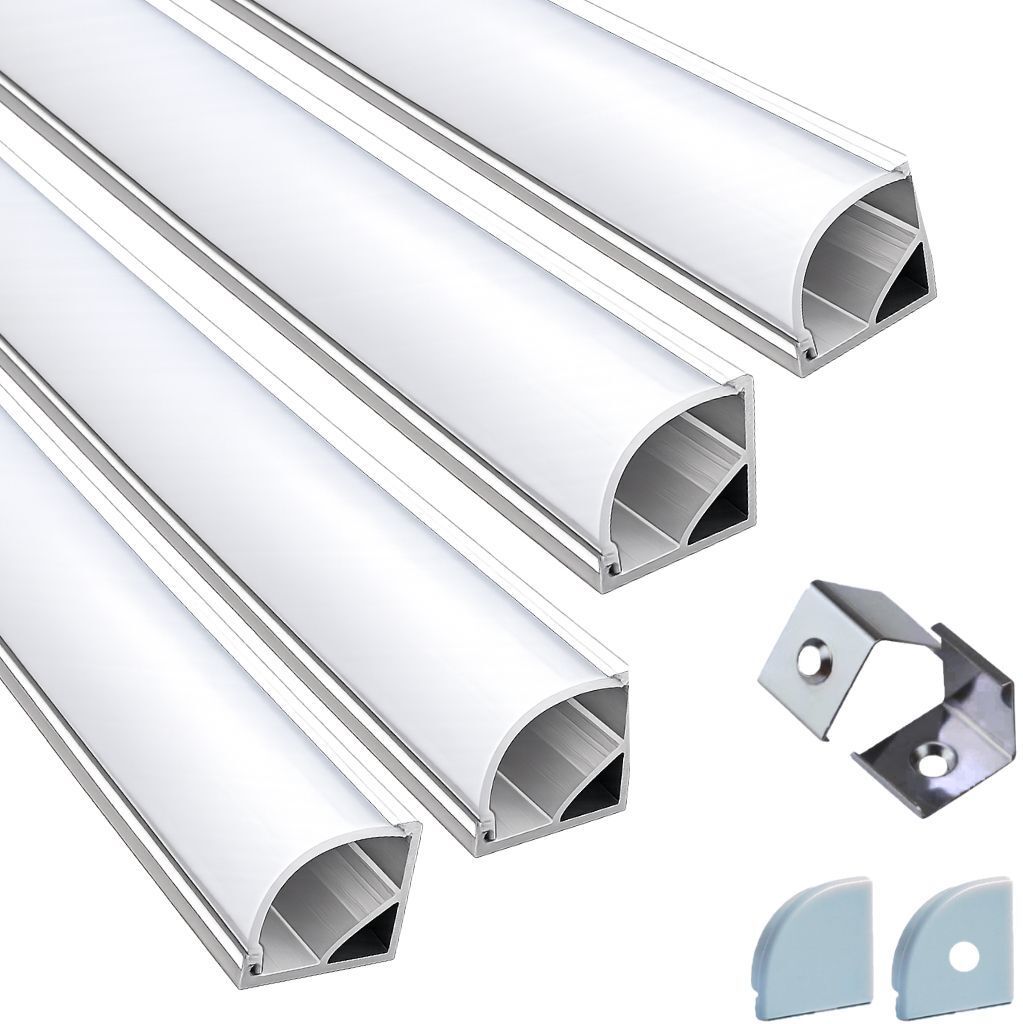 AL-CORNER 16X16MM (1meter) Led Profile Channel-PK04 0 W 1 cm Tube Light-image-37