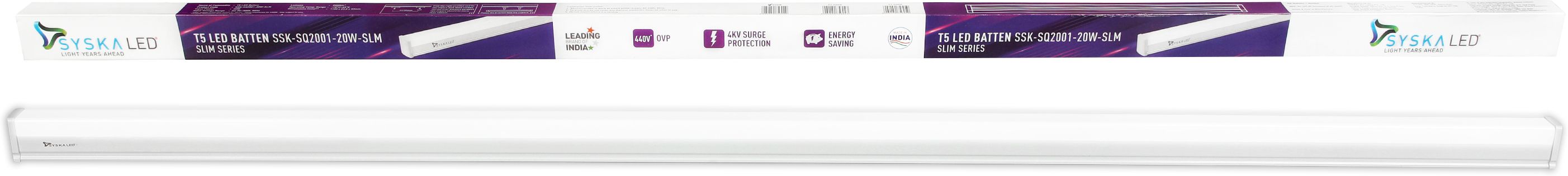 syska SSK-SQ2001-20W-SLM 20 W 118 cm Tube Light-picture-21
