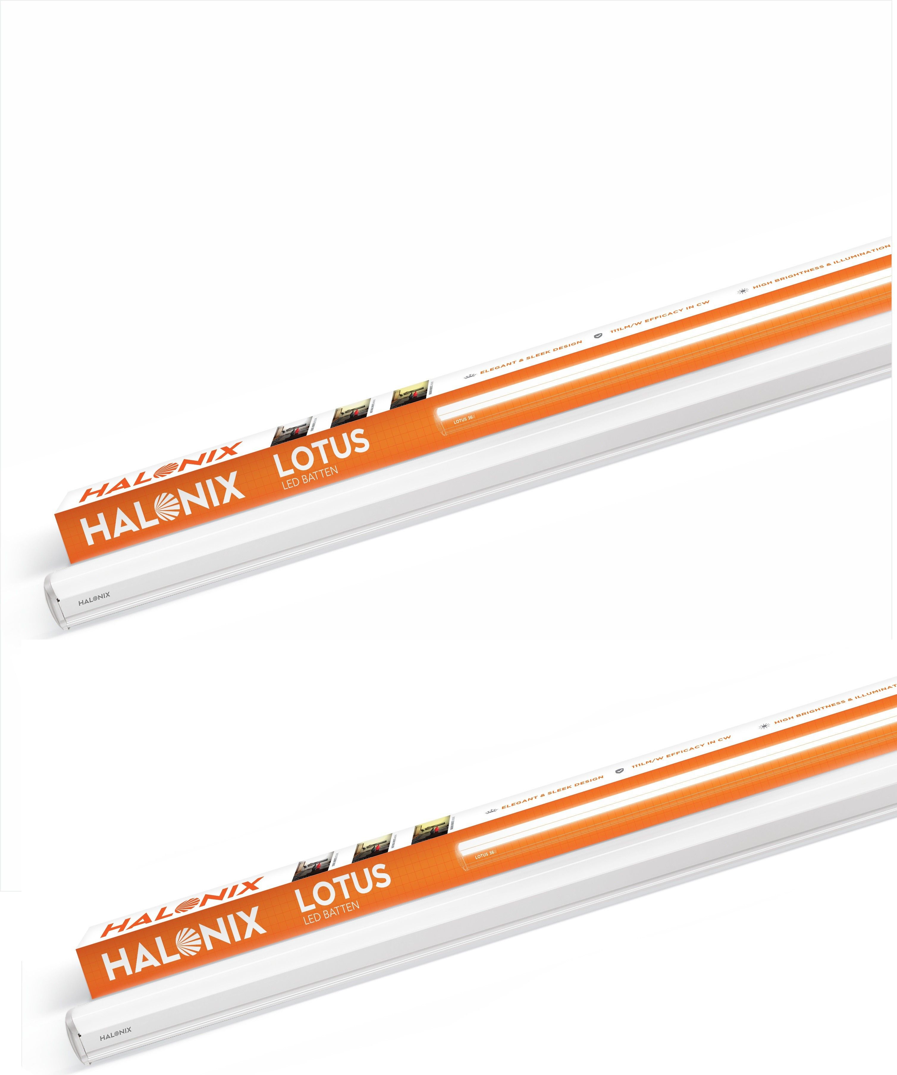 LOTUS 36W CW LED BATTEN PACK 2 36 W 129 cm Tube Light-image-47
