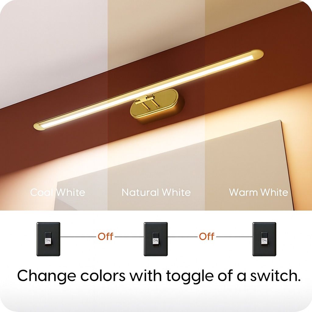lx led mirror light for bathrom,living room and kitchen 12 W 33.5 cm Tube Light-image-29