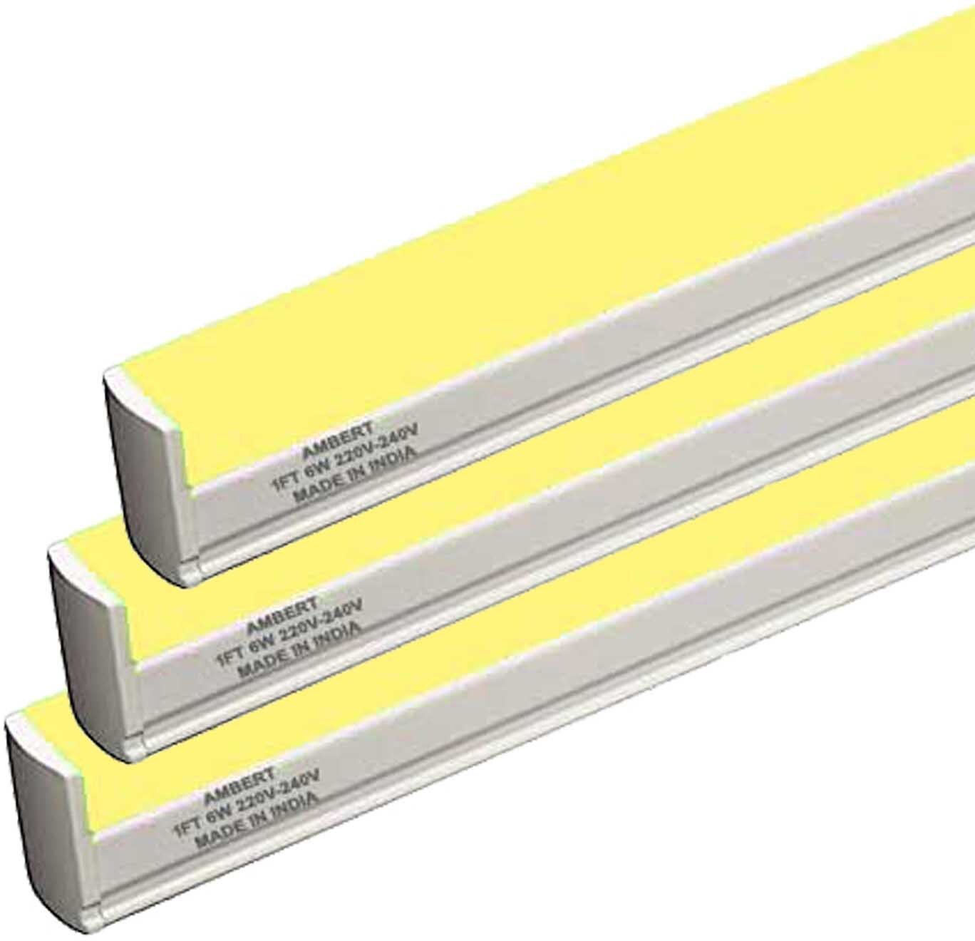 Led T5 1Ft Natural White Color 6 Watt Pack Of 3 6 W 28 cm Tube Light