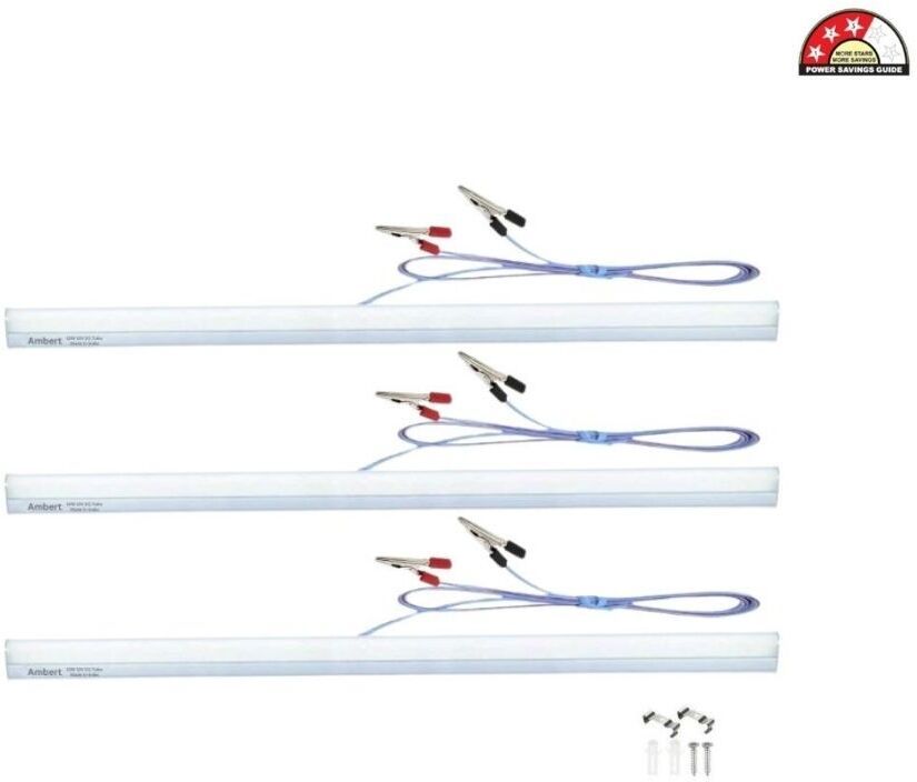 12-Volt DC Led Tube 2Ft Length 12-Watt Pack of-1, 12 W 58 cm Tube Light