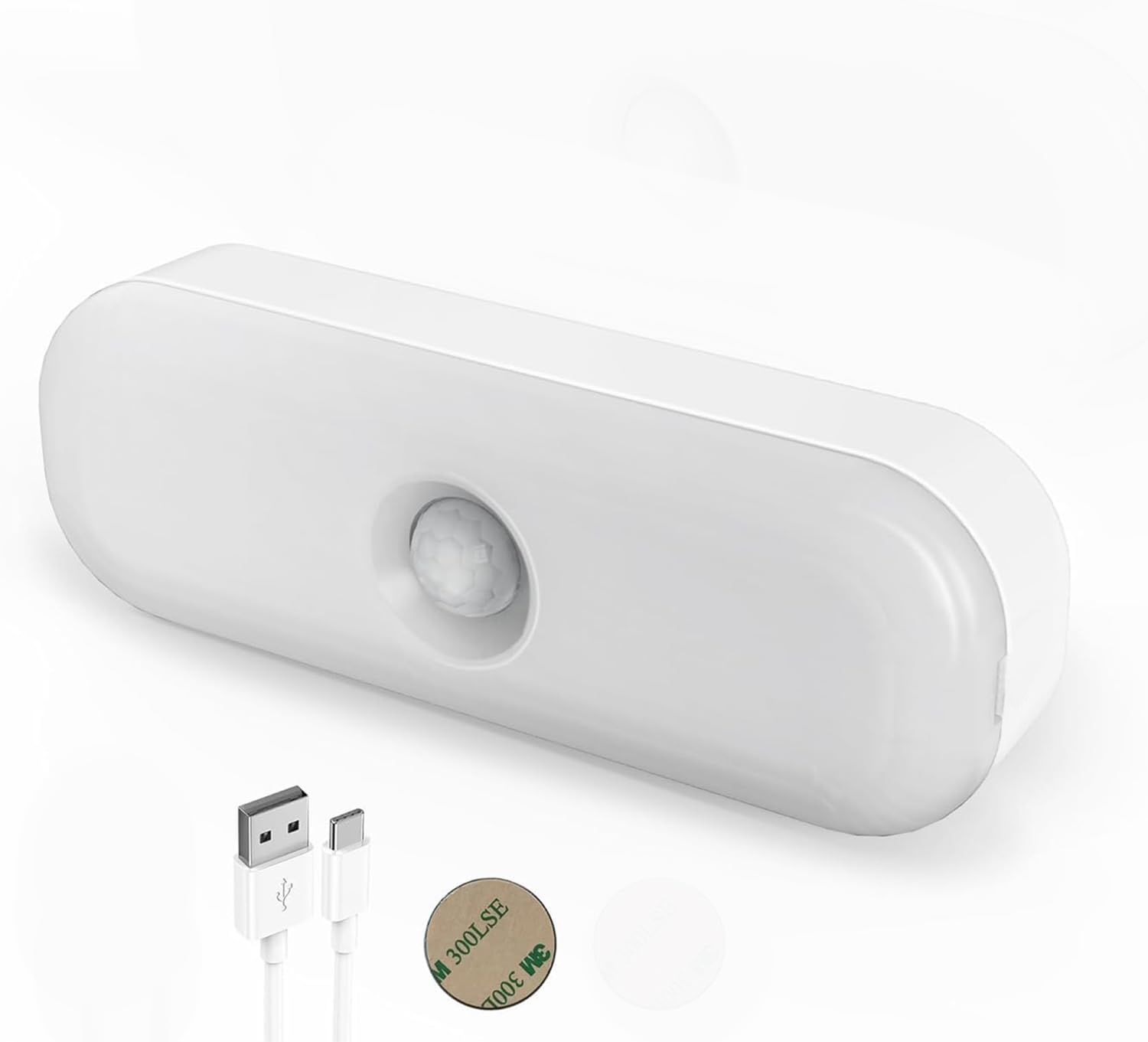 Motion Sensor Light Automatic ON(No Button) Self Adhesive Body Induction Light 5 W 8 cm Tube Light-image-1