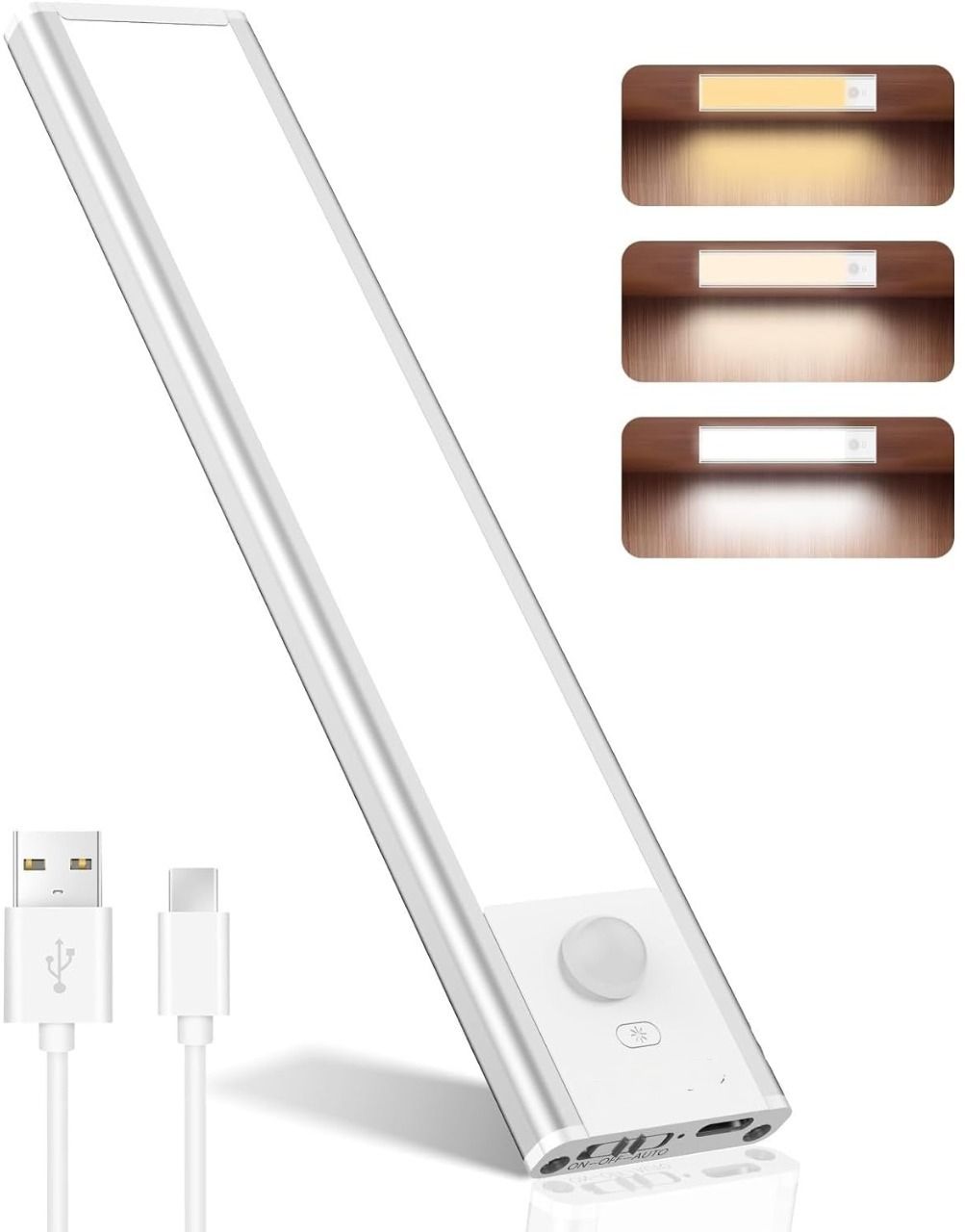 Under Cabinet Light Wireless Wardrobe, Stairs, Bedroom, Hallway 10 W 7 cm Tube Light-image-36