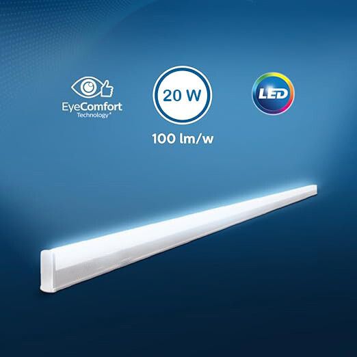 4Feet,20W LED Batten for Living Room Bedroom Bright & Energy Efficient 20 W 122 cm Tube Light-image-11