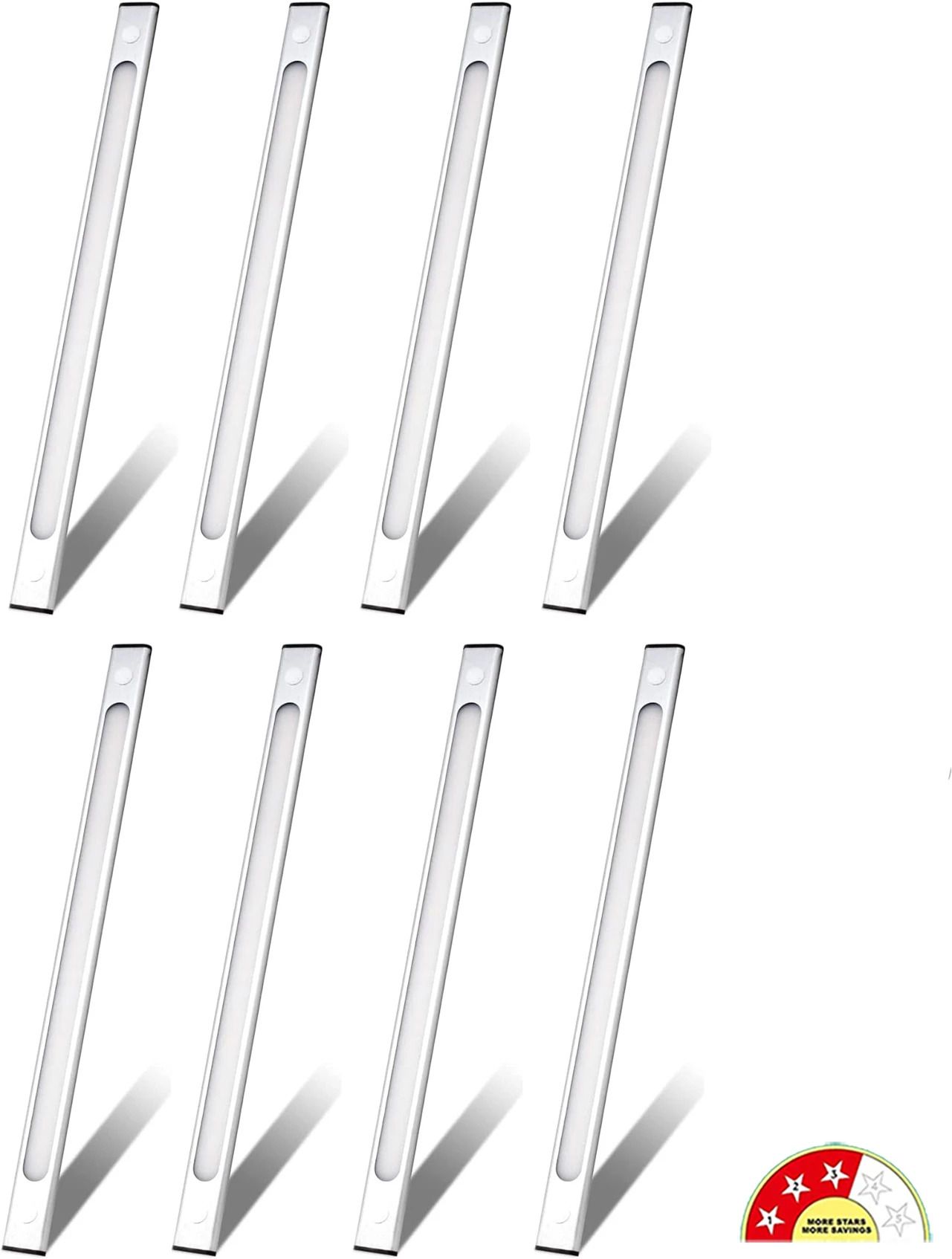 1 Feet (12”) LED Tube/Counter Light - Warm White (Golden) Straight Linear 4 W 4 W 2 cm Tube Light-image-29