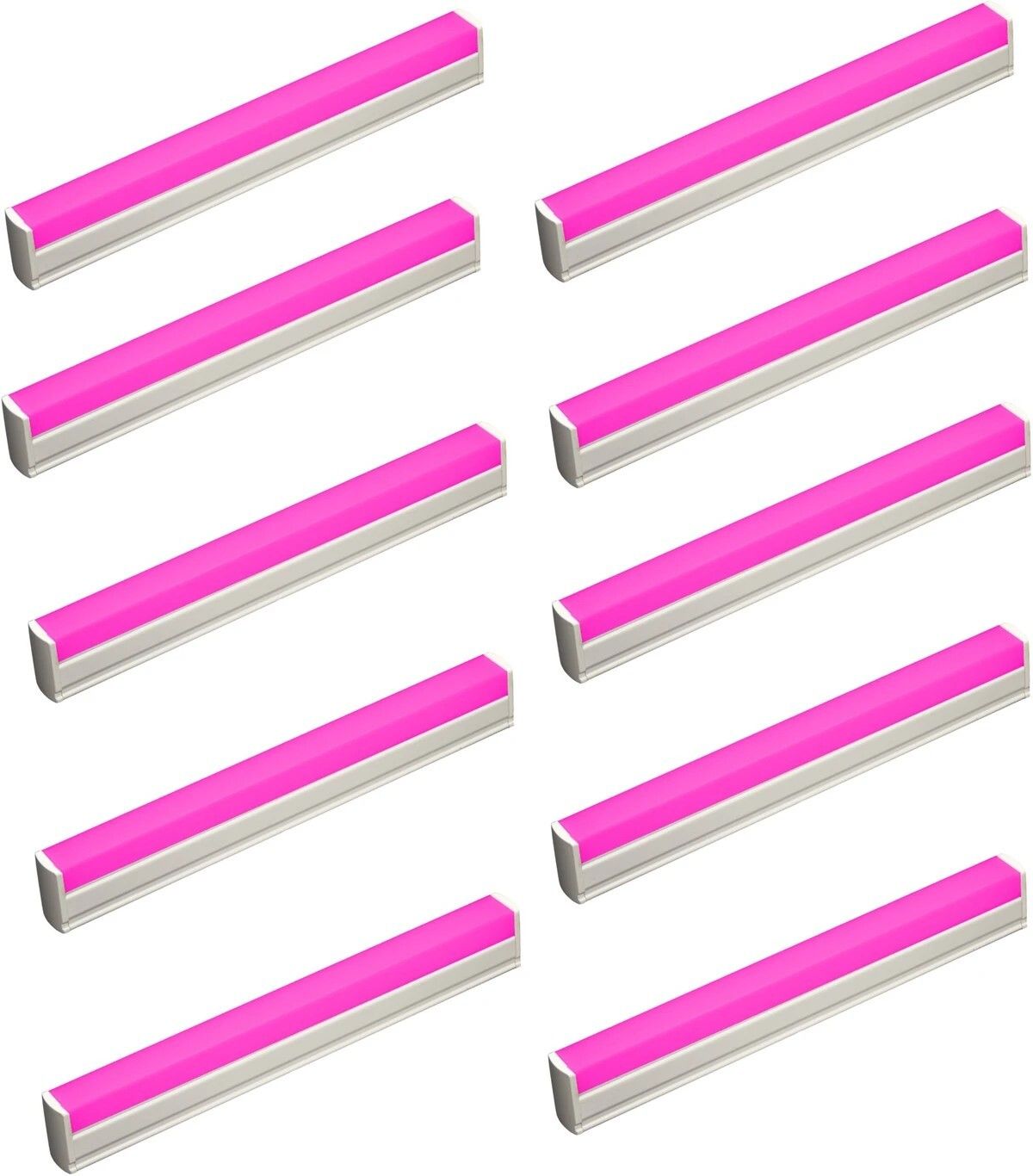 1 Ft Straight Linear Batten,Home Decorative-Pink Color Tube Light 10 W 25 cm Tube Light-image-7