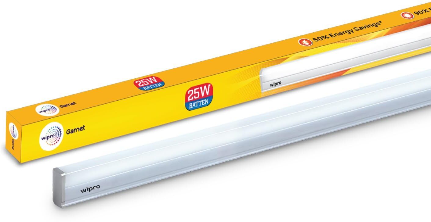 Garnet 25W LED Batten | Cool Day Light (6500K) 25 W 114 cm Tube Light-image-29