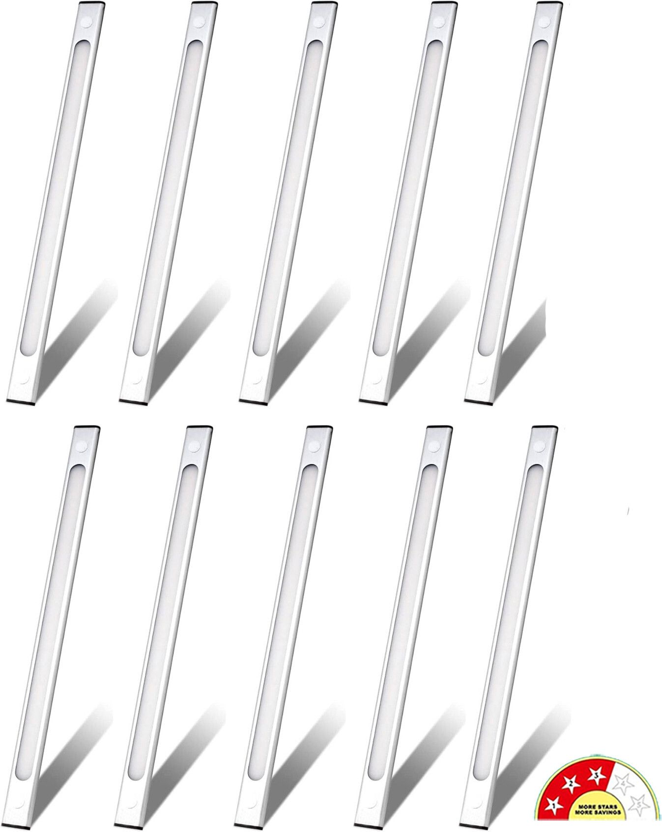 1 Feet (12”) LED Tube/Counter Light - Warm White (Golden) Straight Linear 4 W 4 W 2 cm Tube Light-image-30