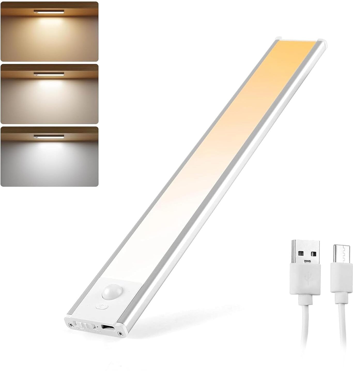 CABINET SENSOR LIGHT FLOODLIGHT 20CM 3 W 2.2 cm Tube Light-image-44