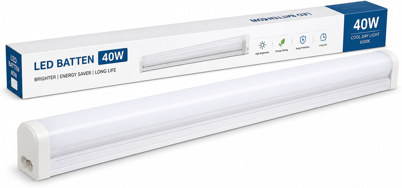 T5 LED BATTEN-40W-GR (6500K) 40 W 122 cm Tube Light-image-28