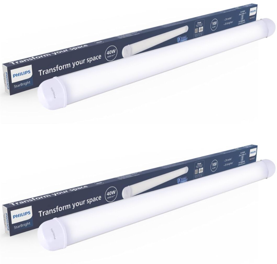 philips STARBRIGHT WIDE BATTEN 40W PACK OF 2 40 W 121 cm Tube Light-picture-16