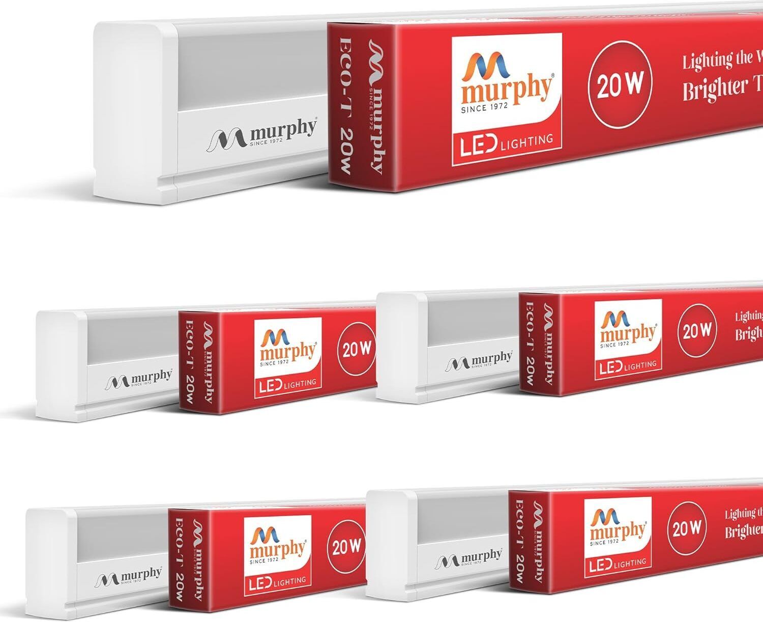 murphy 20W LED Tubelight (Cool White, 4 Feet) - Pack of 5 20 W 123 cm Tube Light-picture-26