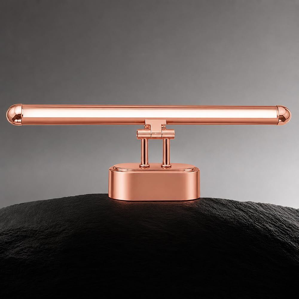 12W LED Mirror Light for Bathroom, Premium Rose Gold Vanity Wall Lamp 12 W 50 cm Tube Light-image-3
