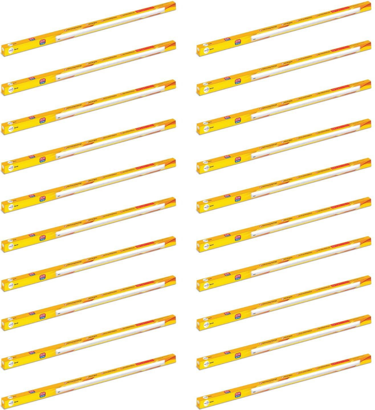 Garnet 25W LED Batten | Cool Day Light (6500K) Pack of 20 25 W 114 cm Tube Light-image-32