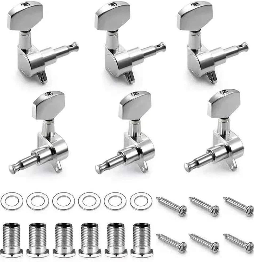 amg music Guitar String Tuning Pegs Machine Head Tuners for Electric or Acoustic Guitar Automatic Analog Tuner-picture-22
