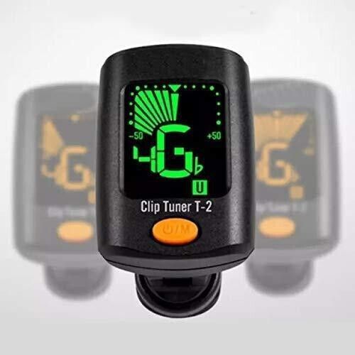 Digital Guitar Tuner with five Picks, Digital Calibration Tuner with LCD Display for Guitar Easy to Use Highly Accurate Clip-on Electronic Tuner Specialized for Acoustic and Electric Guitar Automatic Digital Tuner-image-19