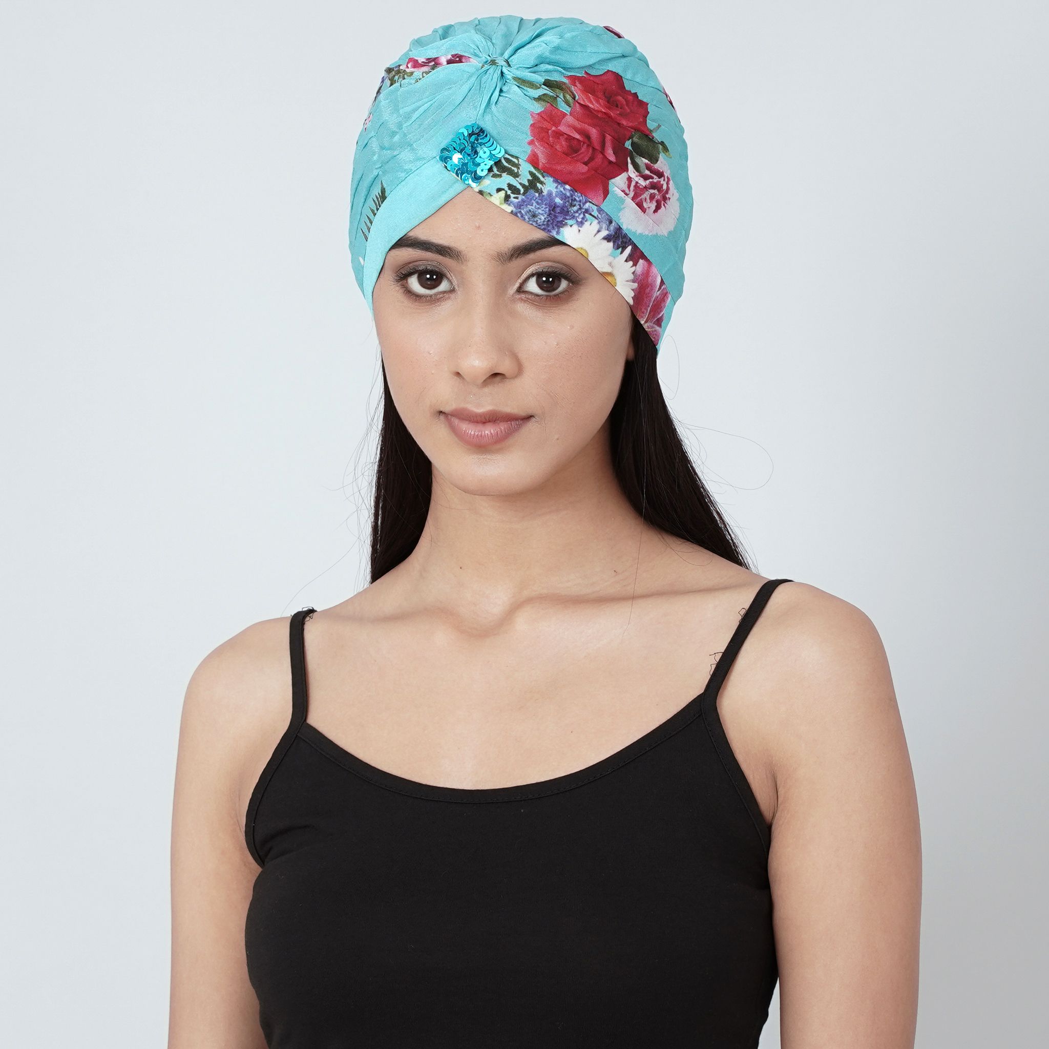 First Resort Floral Print Head Wraps