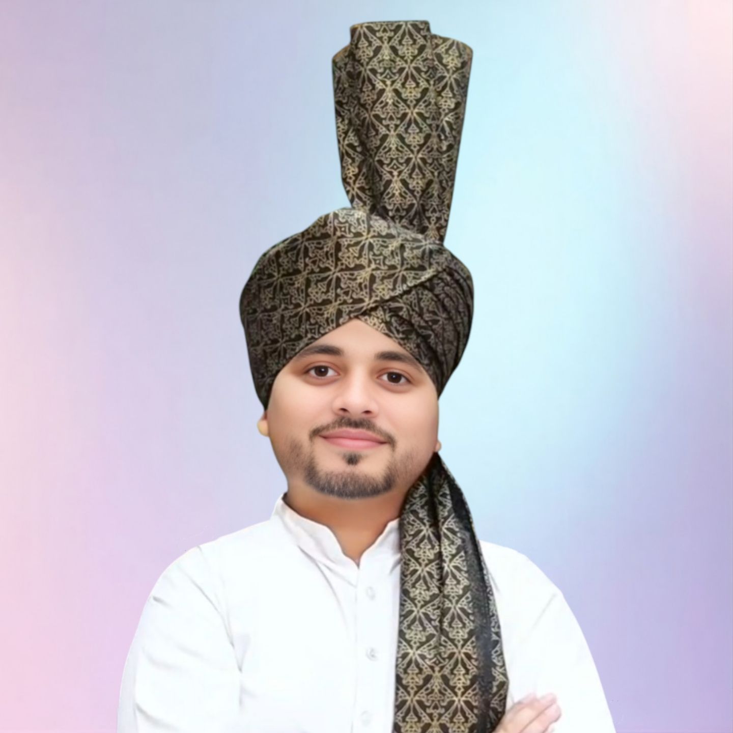 Imama Sharif Printed Pagri-image-23