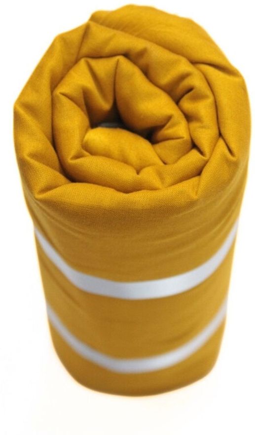 CHARKHI 6.5 Meter Mustard 100% Full Voile Cotton Turban for Men Solid Pagri-image-3