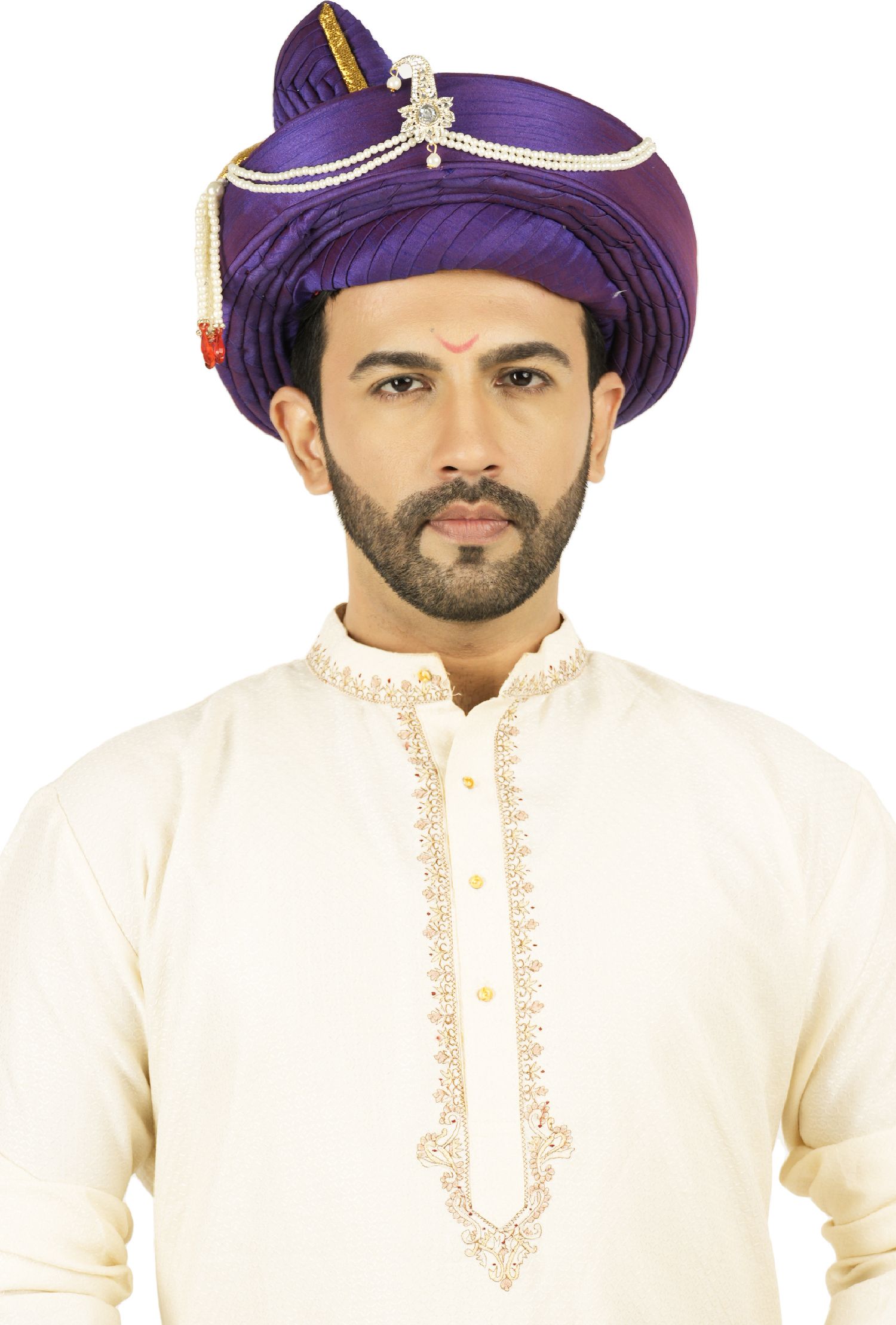 PRIYAKANT SAFAWALA Solid Pagri-picture-12