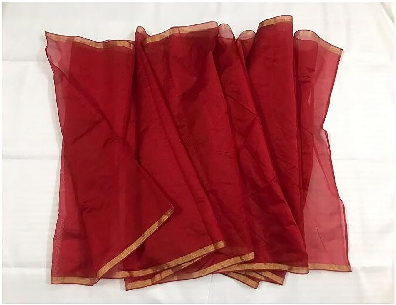DupattaSilk Woven Head Wraps-picture-28