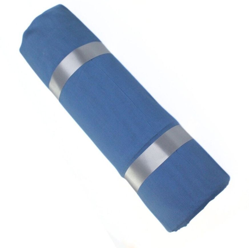 CHARKHI Aqua Blue 8 Meter Punjabi Turban Dastar for Men FullVoile Solid Pagri-image-41