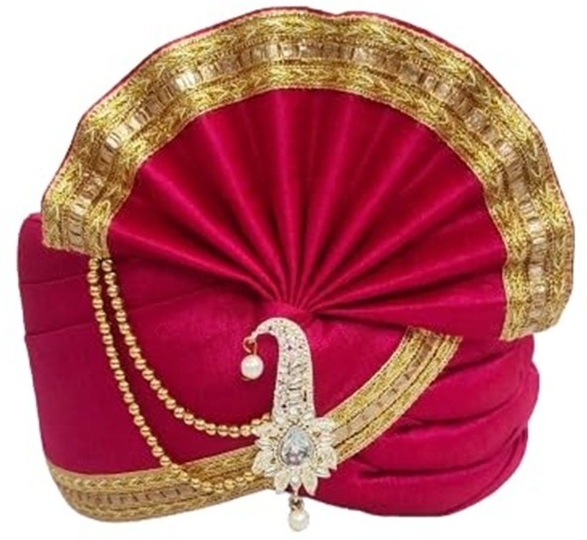 PRIYAKANT SAFAWALA Solid Pagri-image-44