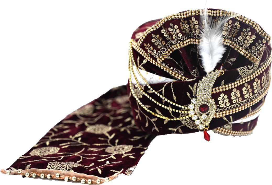 Milni Express Embroidered Pagri-picture-34