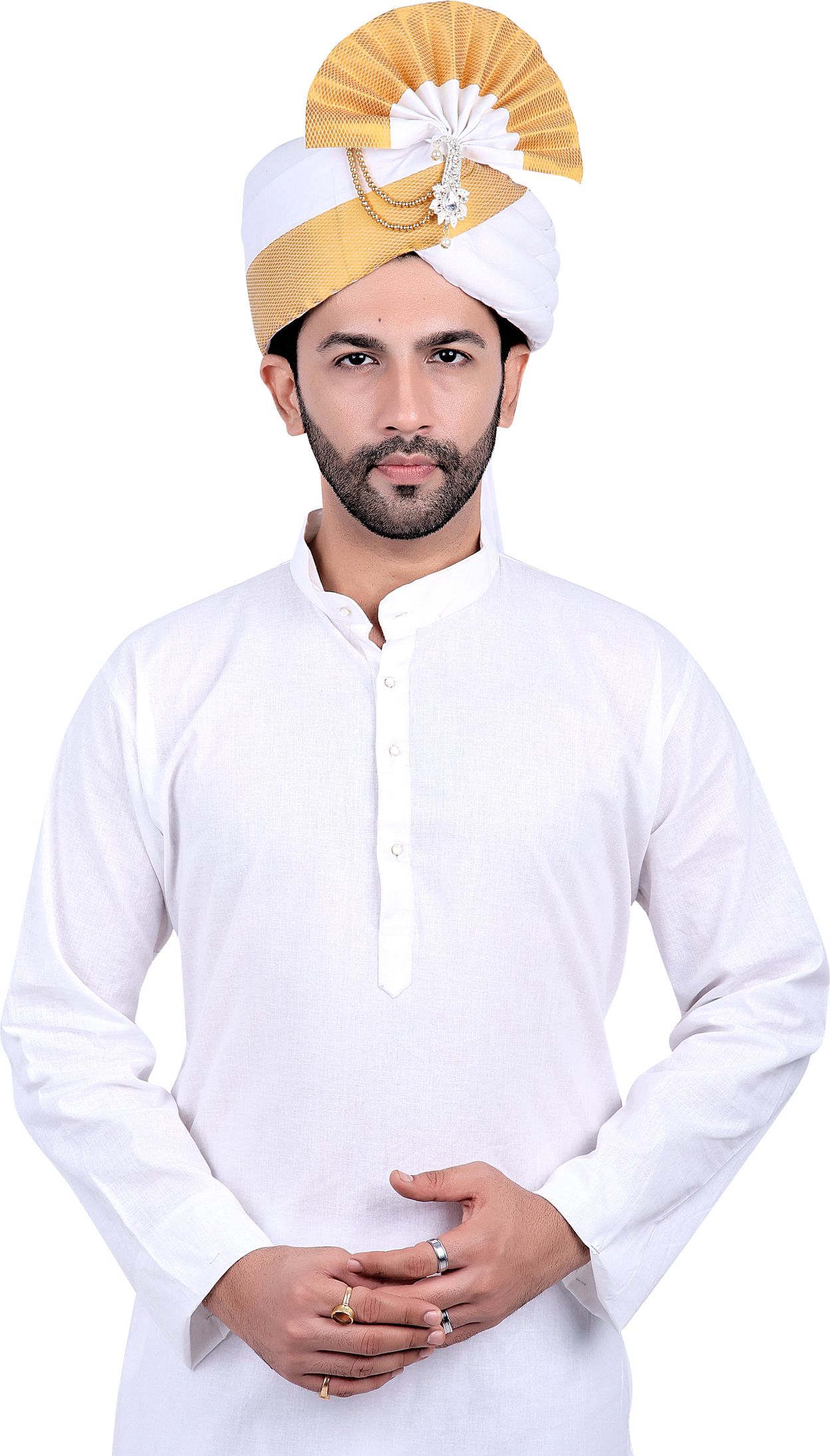 PRIYAKANT SAFAWALA Solid Pagri-picture-35