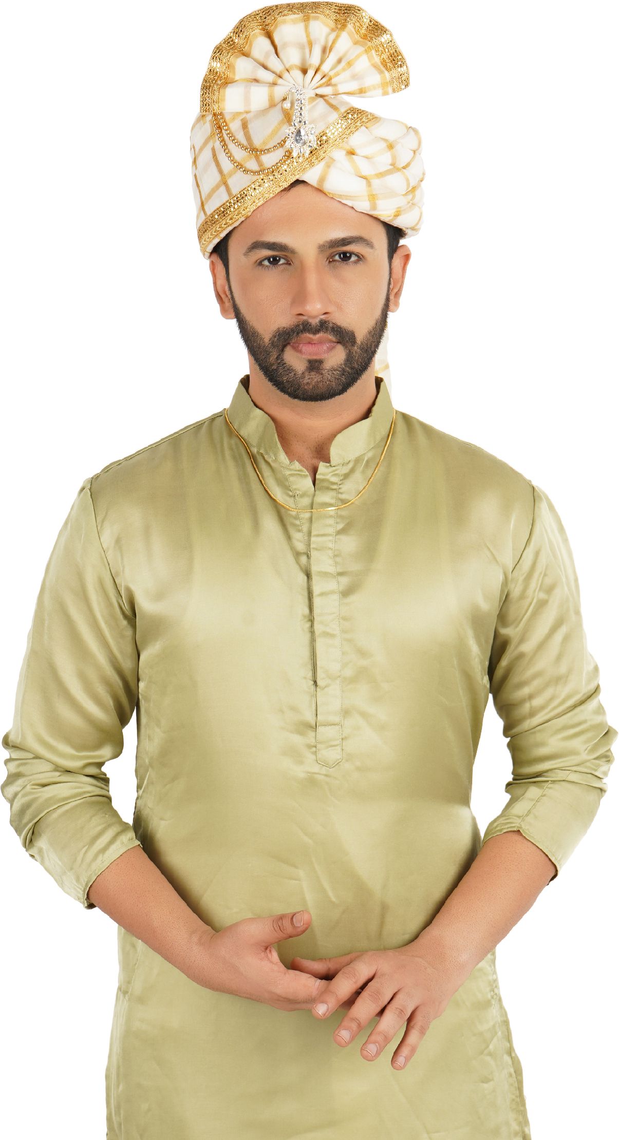 PRIYAKANT SAFAWALA Solid Pagri-picture-35