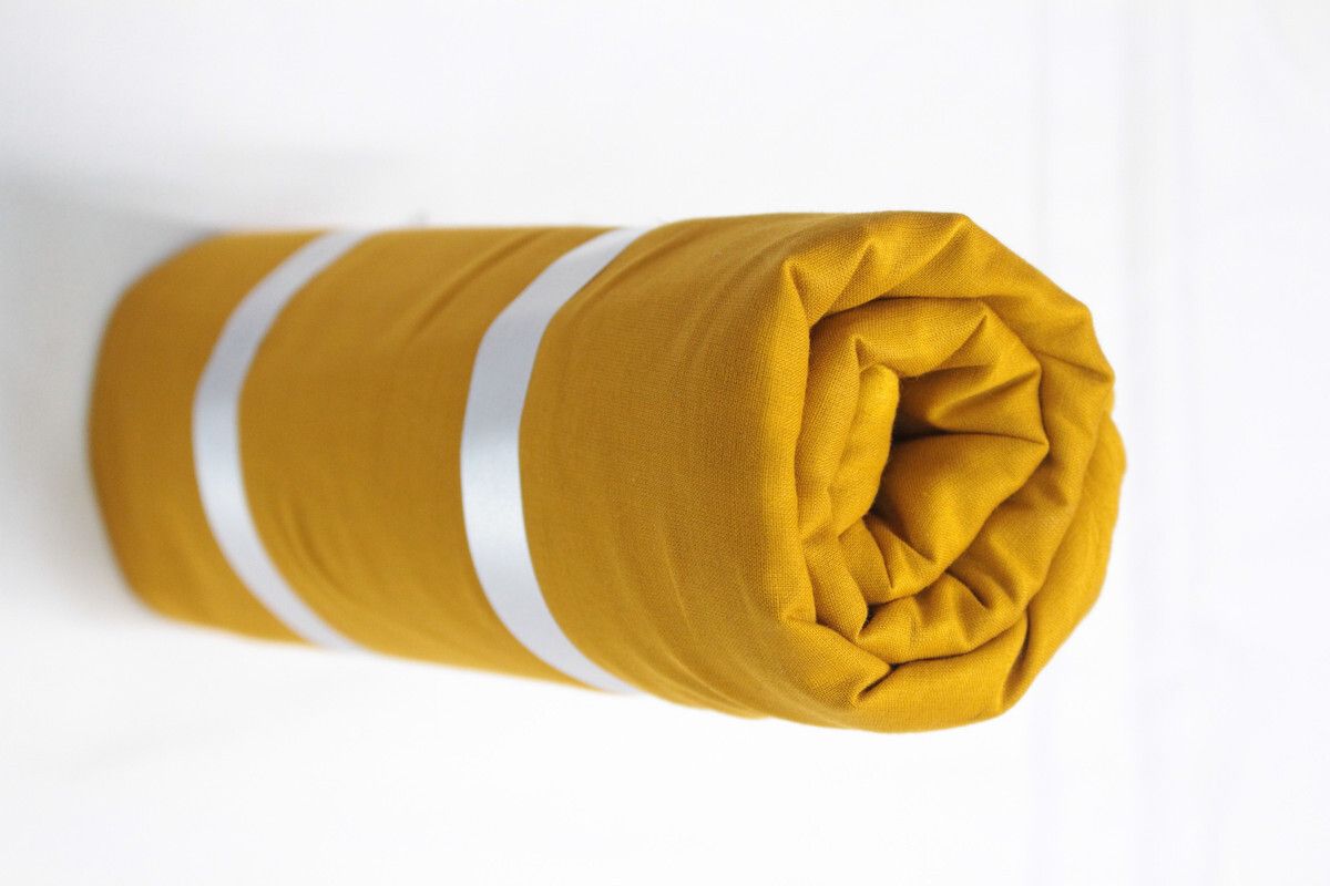 CHARKHI 8 Meter Mustard 100% Full Voile Cotton Turban for Men Solid Pagri-image-16