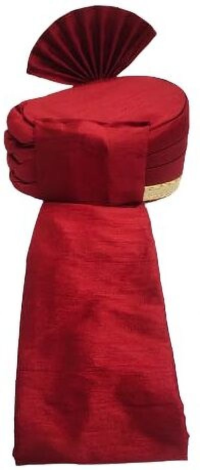 PRIYAKANT SAFAWALA Solid Pagri-image-43