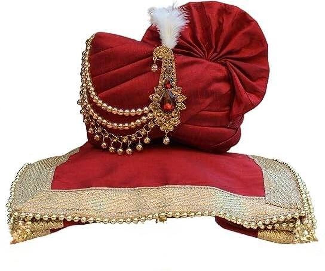 PANKSHRI ENTERPRISE Self Design Pagri-image-2