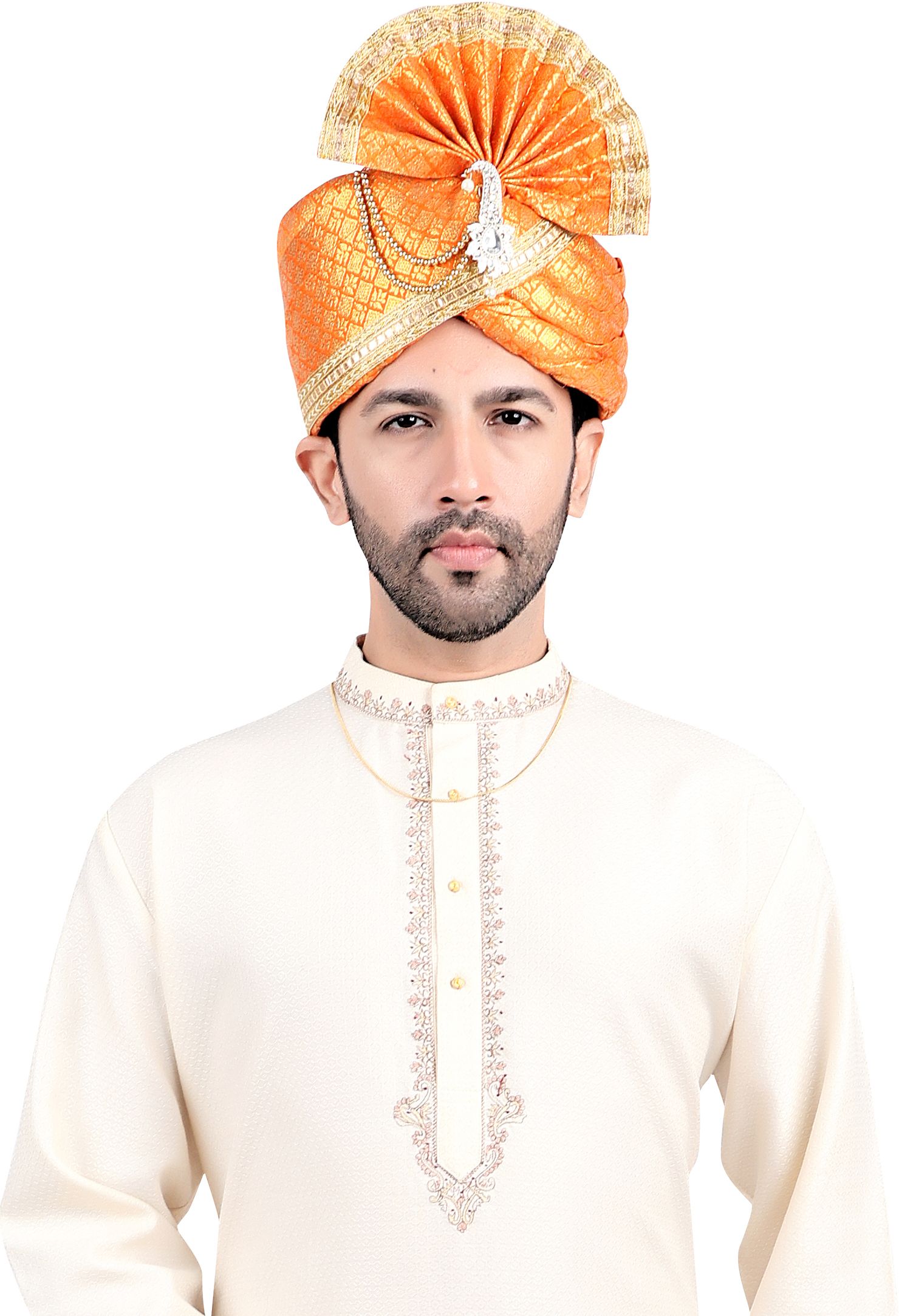 PRIYAKANT SAFAWALA Solid Pagri-picture-40