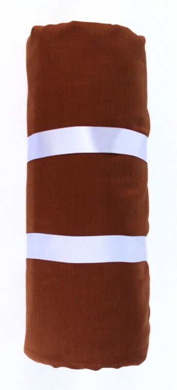 CHARKHI Brown 6.5 Meter 100% Full Voile Turban for Men Pure Cotton Solid Pagri-image-11
