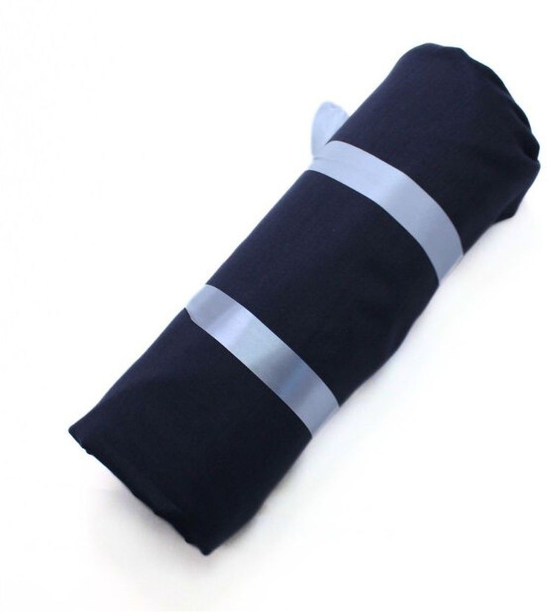 CHARKHI Midnight Blue 4.5 Meter FullVoile Turban for Men Unstich Solid Pagri