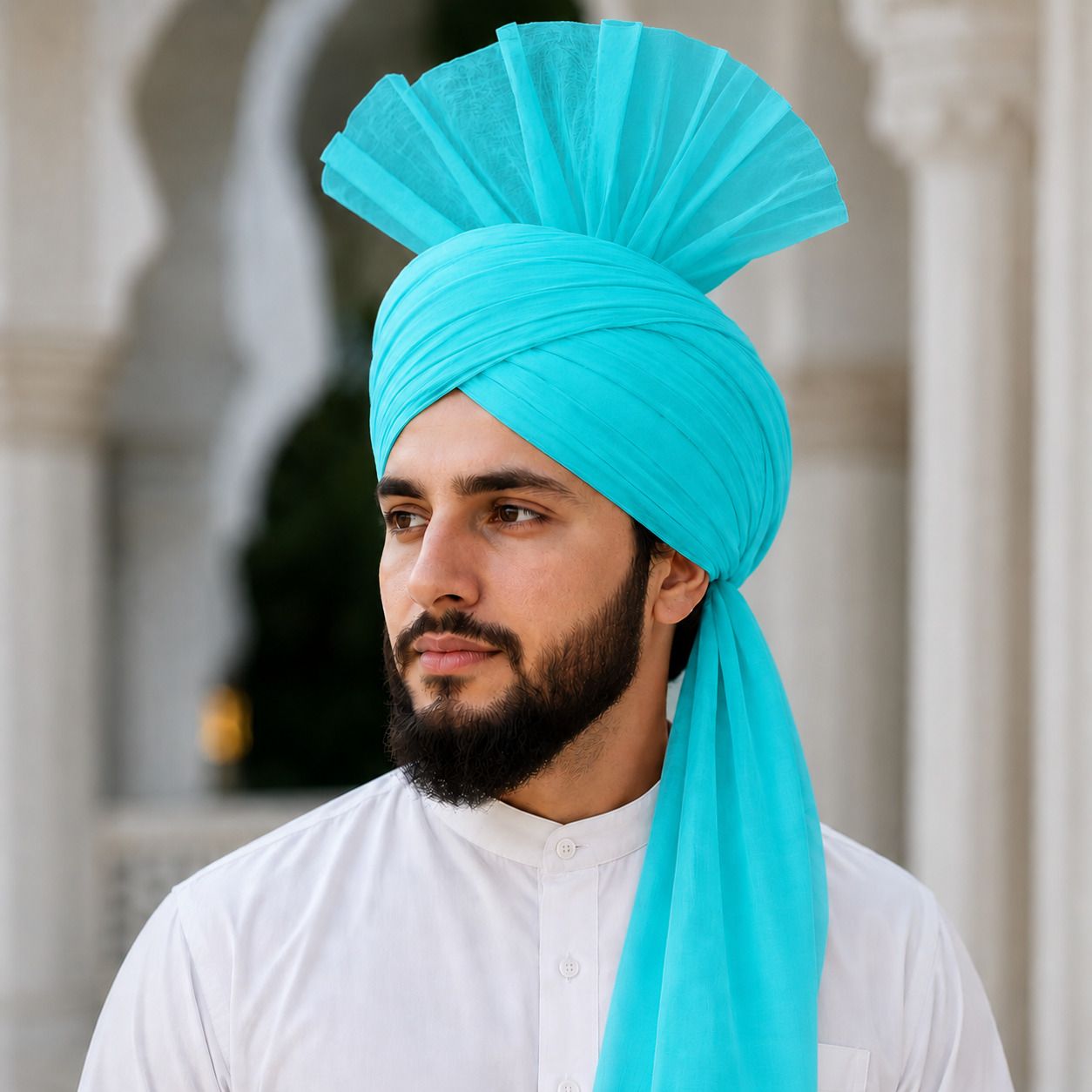 Imama Sharif Solid Pagri-picture-12