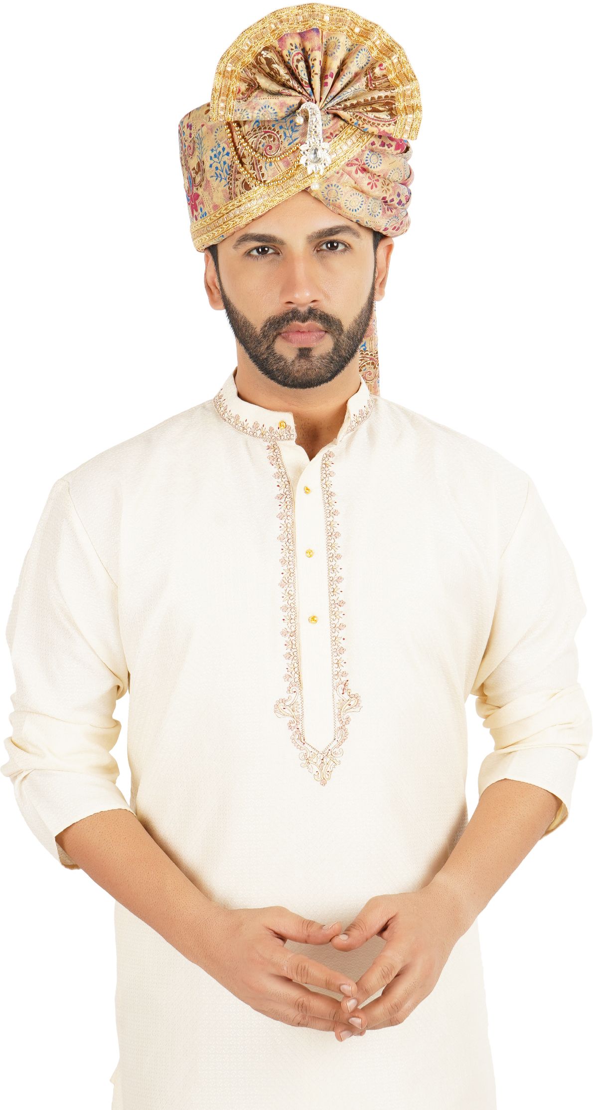 PRIYAKANT SAFAWALA Solid Pagri-picture-27