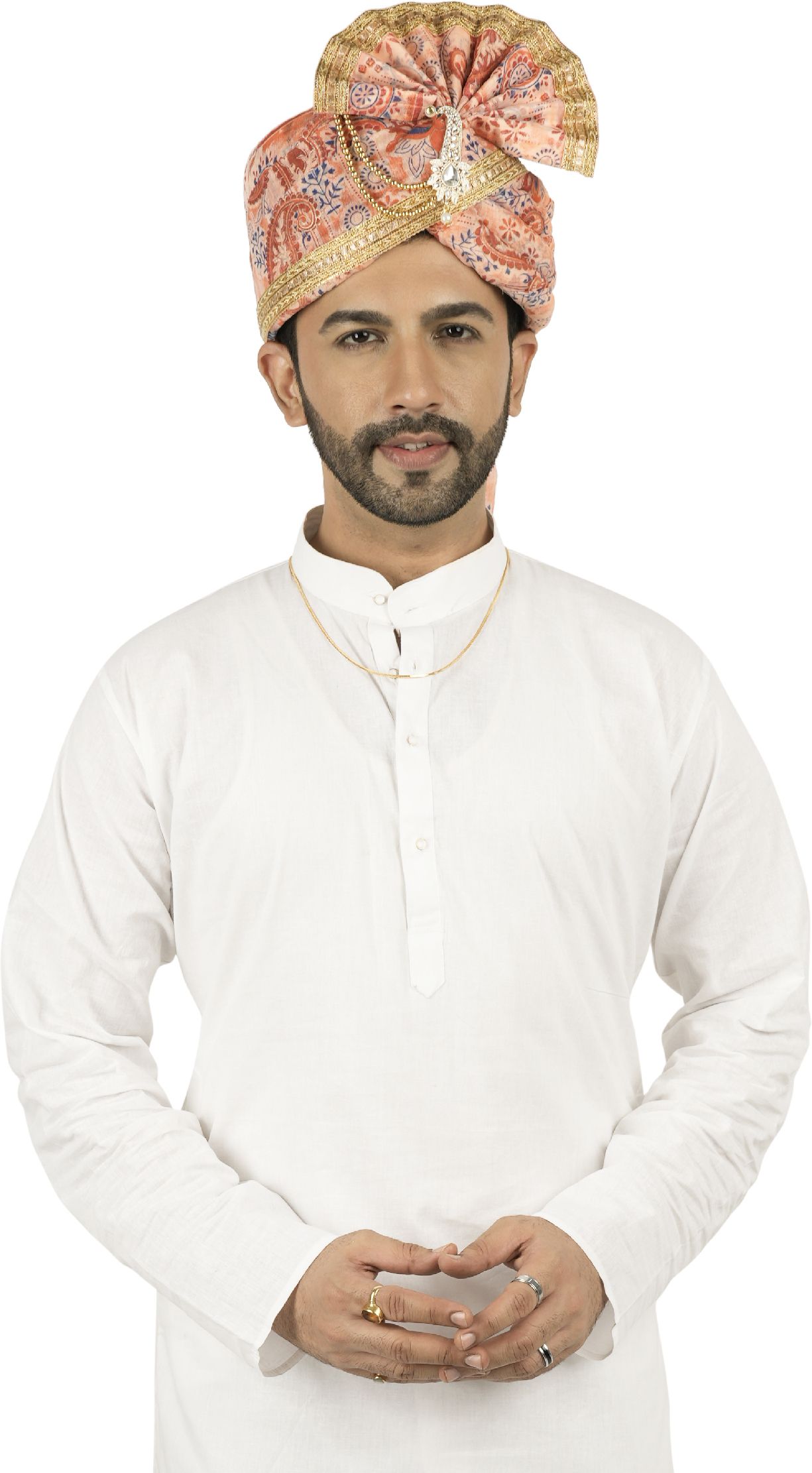 PRIYAKANT SAFAWALA Solid Pagri-picture-33