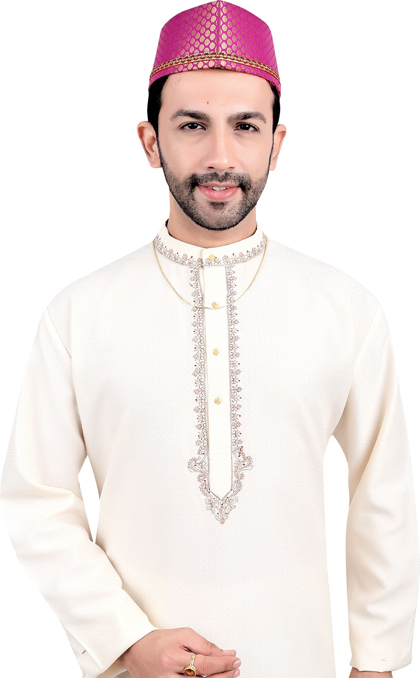 PRIYAKANT SAFAWALA Solid Pagri-image-40