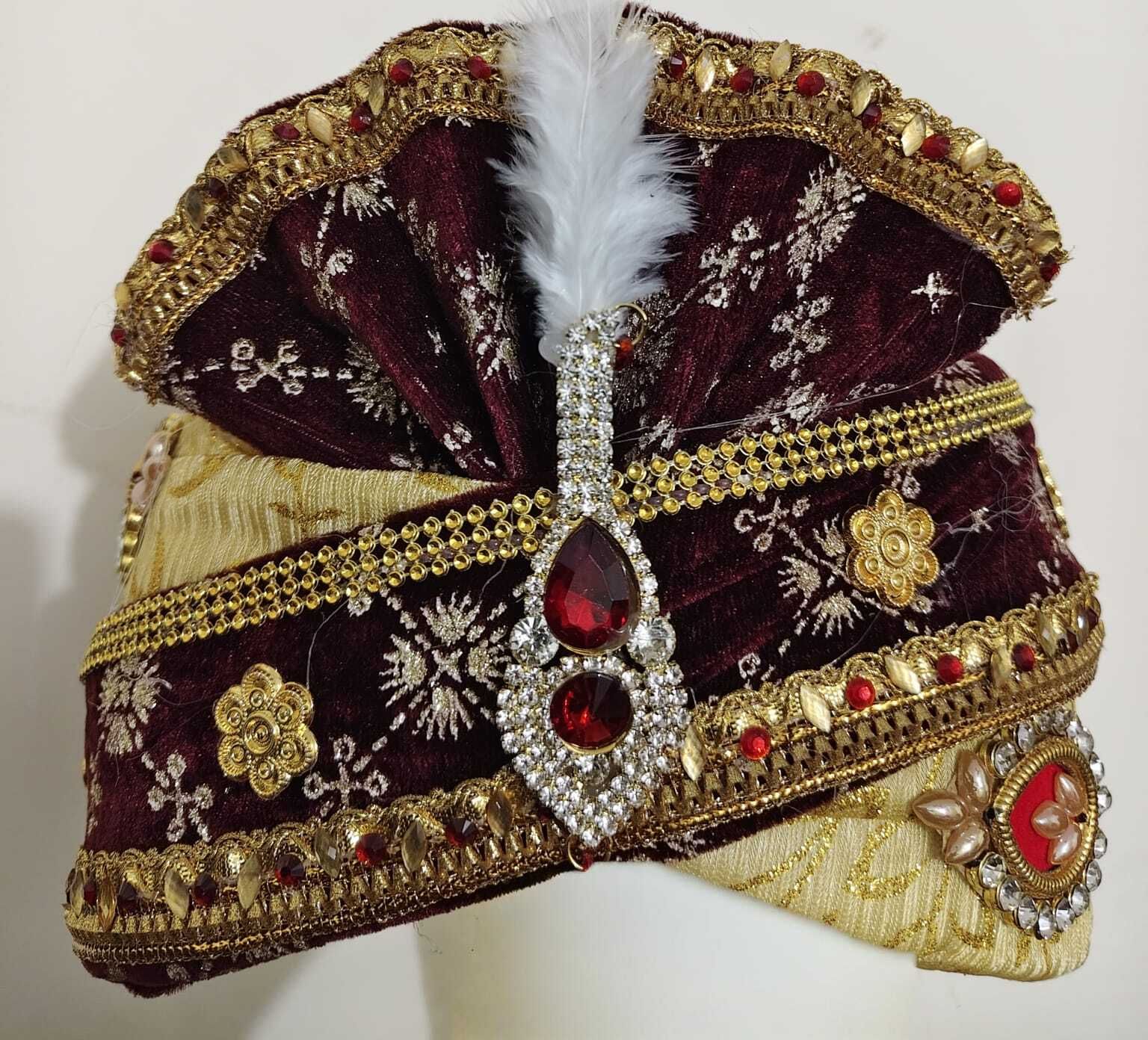 giftsrus Embroidered Pagri-picture-12