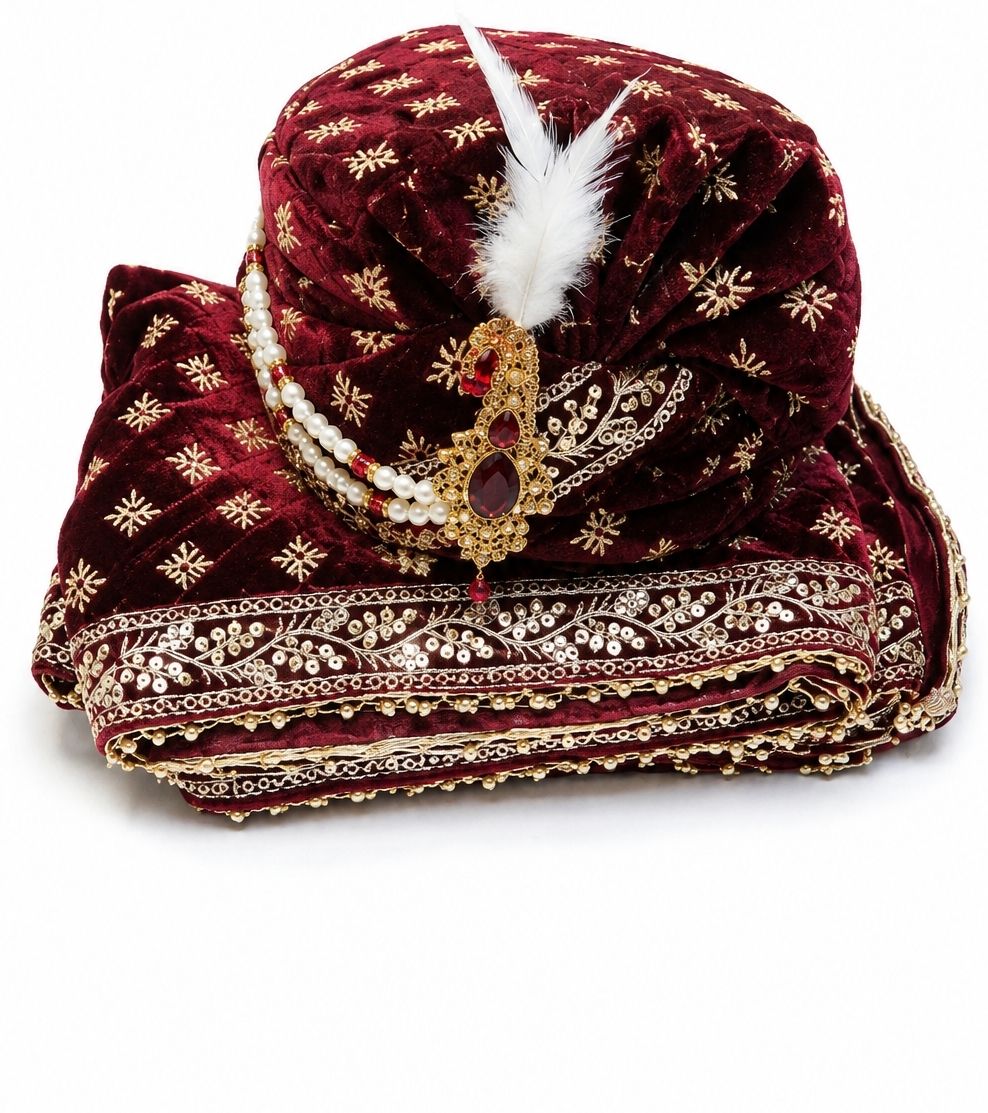New world choice Self Design Pagri-picture-44