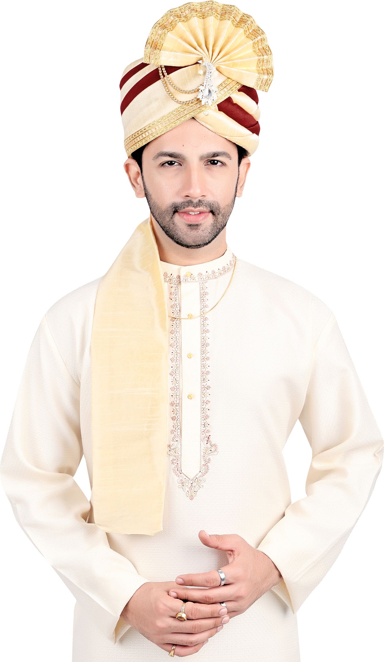 PRIYAKANT SAFAWALA Solid Pagri-picture-43