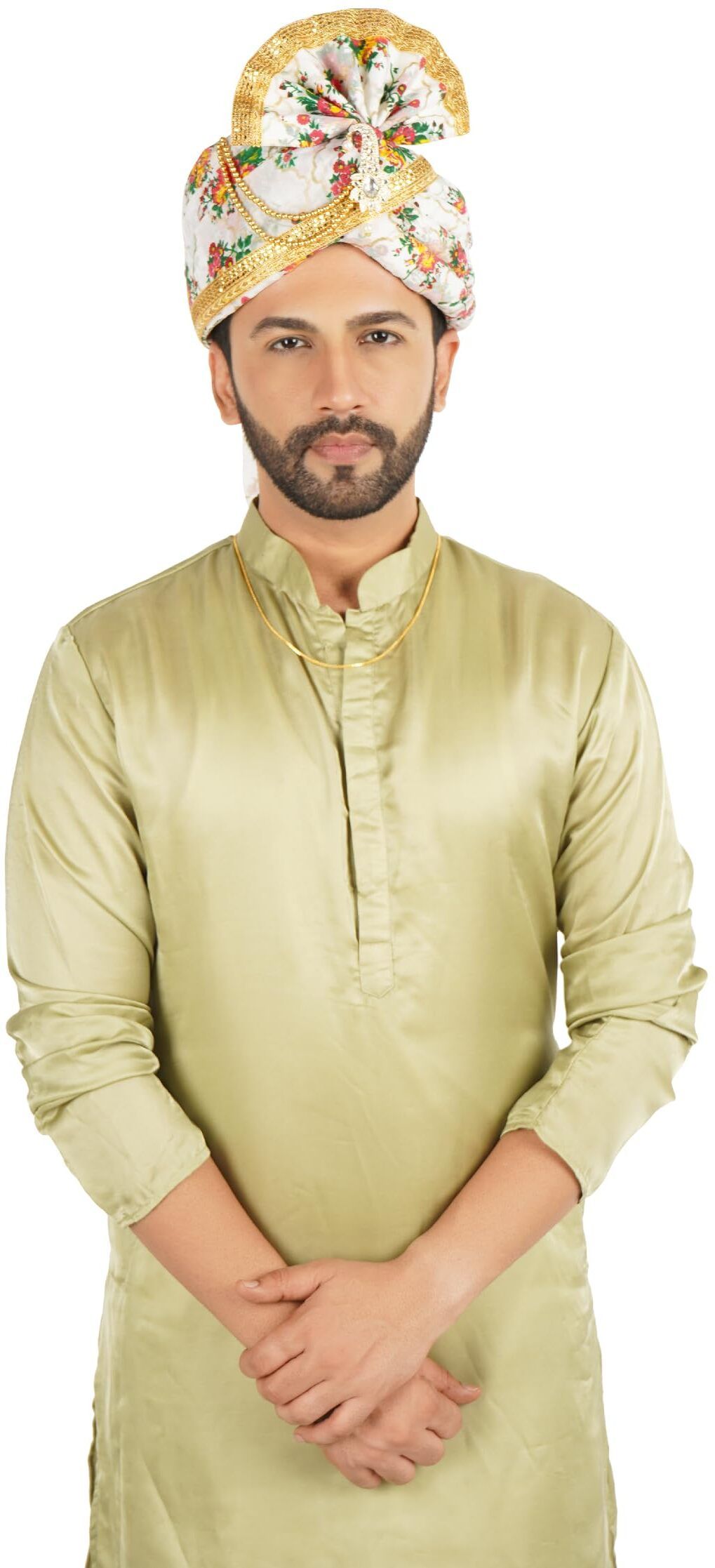 PRIYAKANT SAFAWALA Solid Pagri-image-49