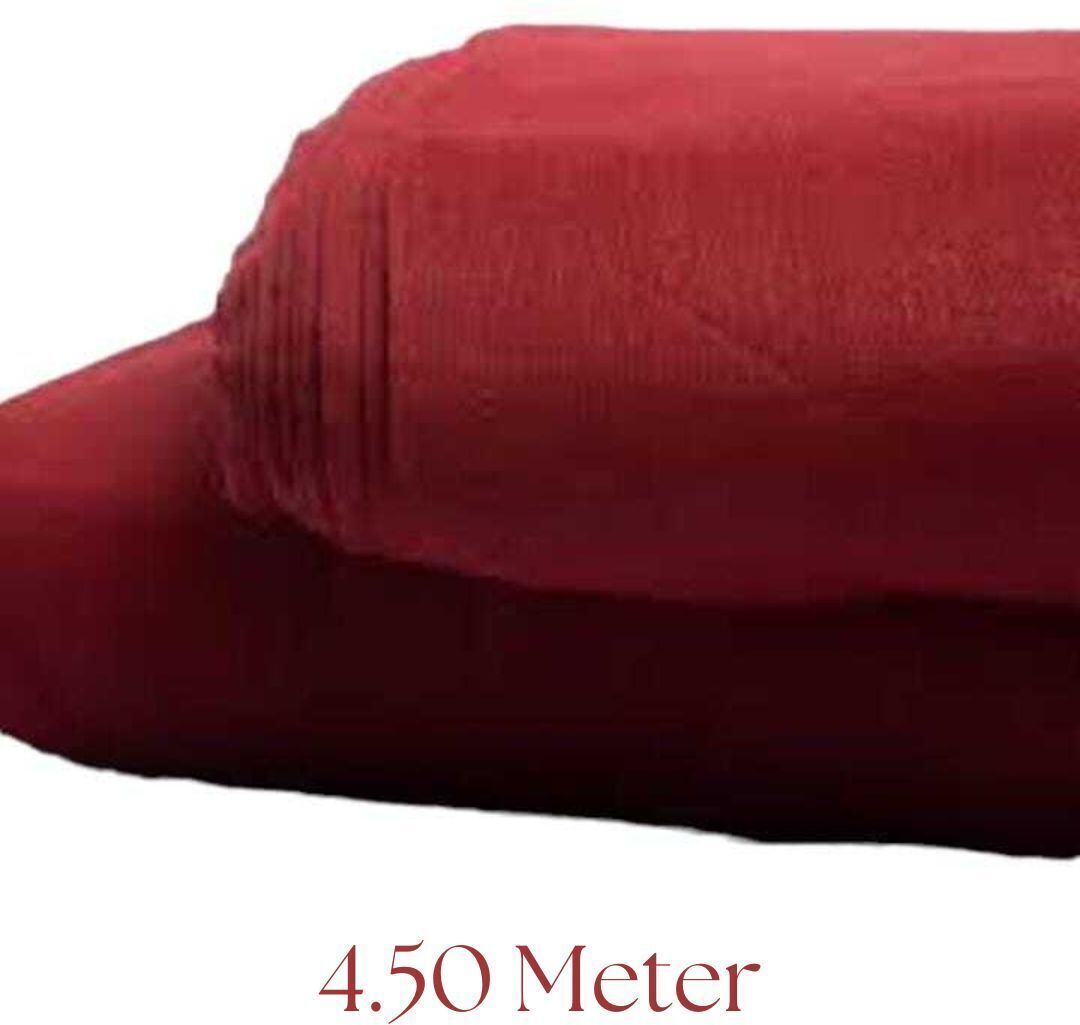 SARDAR EXCLUSIVE 4.50 Maroon Medium Weight Soft Rubia Voile Pure Cotton Sikh Turban Pagri Solid Pagri-image-31