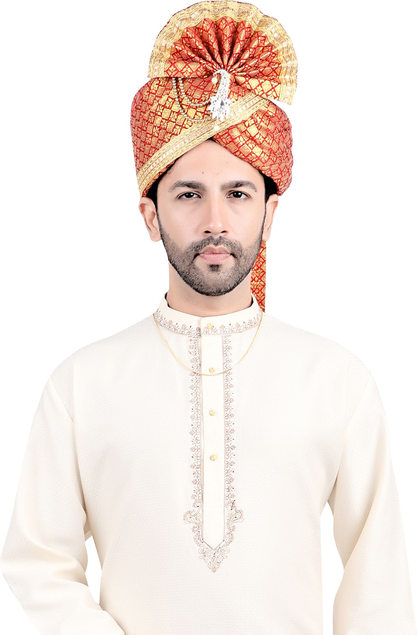 PRIYAKANT SAFAWALA Solid Pagri-picture-25